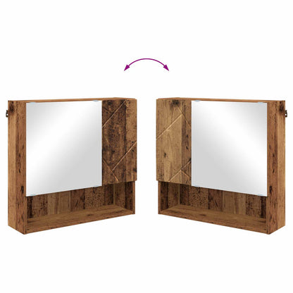 Mobiletto per specchio Legno vecchio 59 x 17 x 55 cm | homemem39