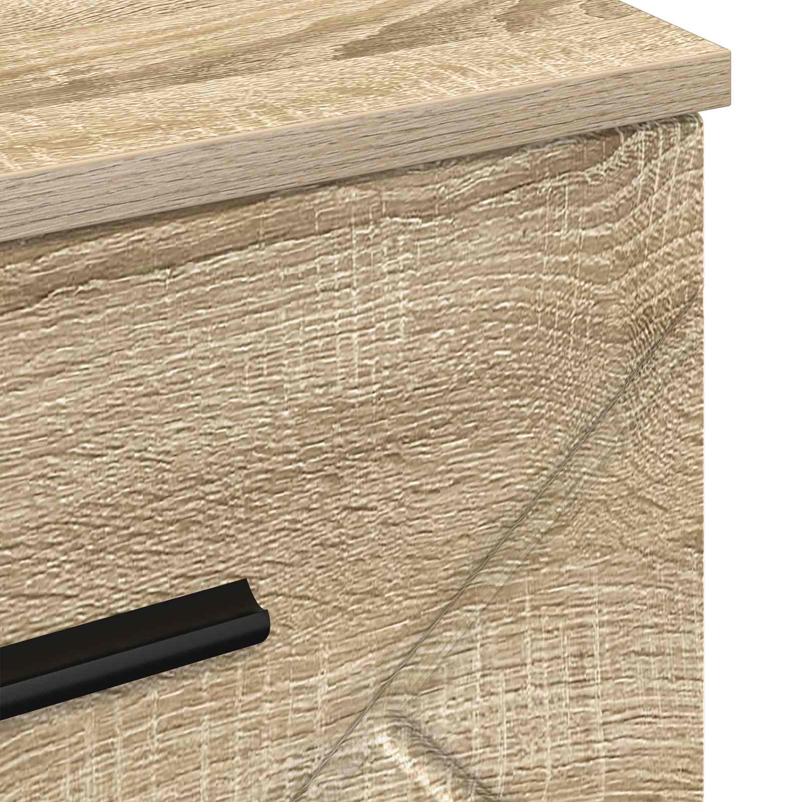 Armadio da Notte con cassetto rovere sonoma 38 x 38 x 66 cm | homemem39