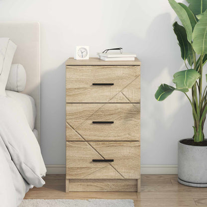 Armadio da Notte con cassetto rovere sonoma 38 x 38 x 66 cm | homemem39