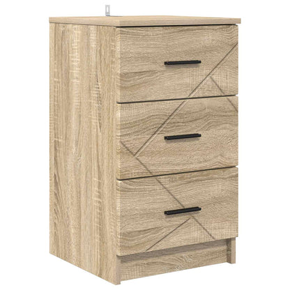 Armadio da Notte con cassetto rovere sonoma 38 x 38 x 66 cm | homemem39