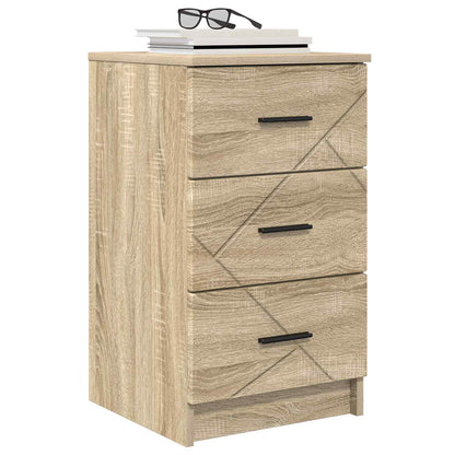 Armadio da Notte con cassetto rovere sonoma 38 x 38 x 66 cm | homemem39