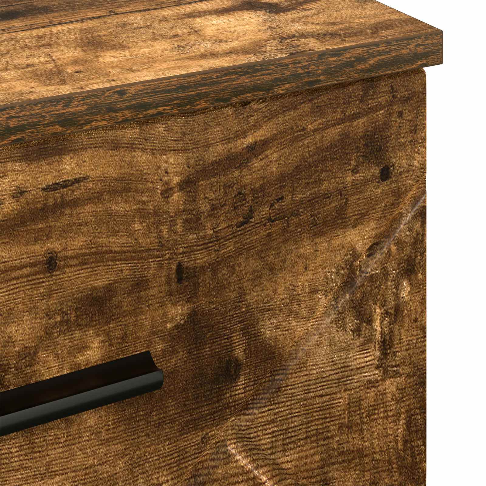 Armadio da Notte Rovere fumo 38 x 38 x 66 cm Legno multistrato | homemem39