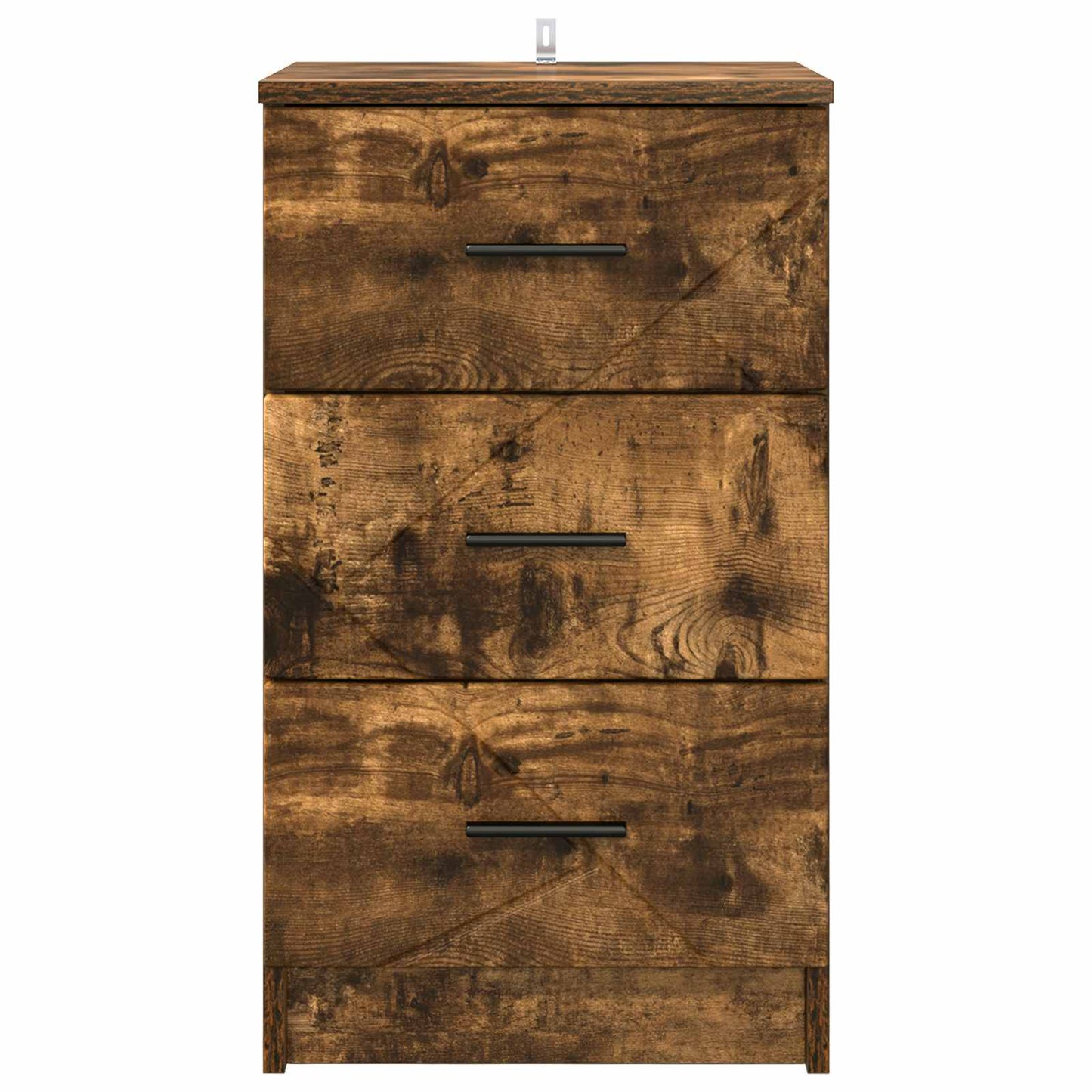 Armadio da Notte Rovere fumo 38 x 38 x 66 cm Legno multistrato
