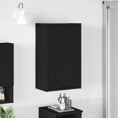 Mobile da Bagno Montaggio a parete Nero 39 x 23,5 x 65 cm | homemem39