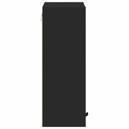Mobile da Bagno Montaggio a parete Nero 39 x 23,5 x 65 cm | homemem39
