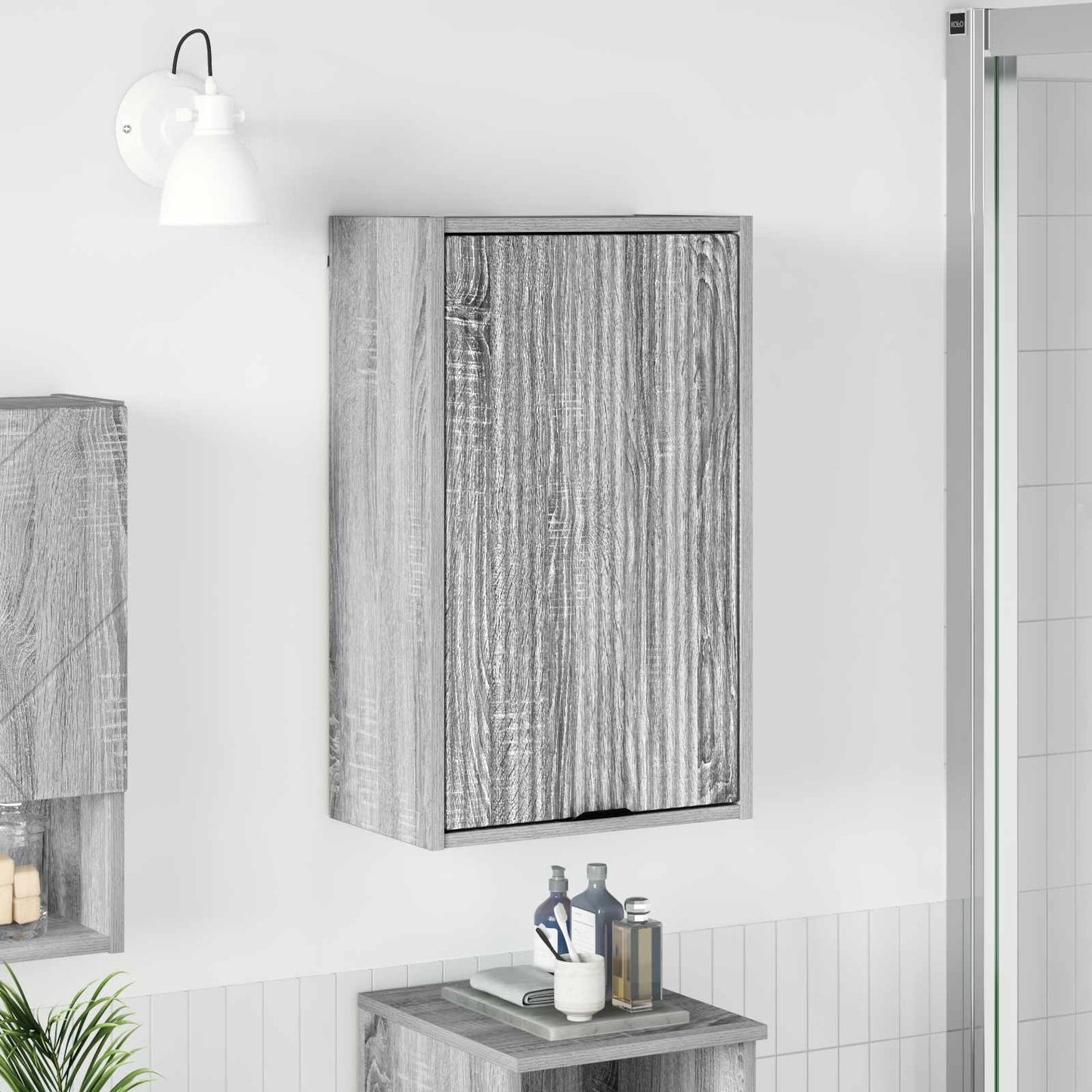 Mobile da Bagno Grigio Sonoma 39 x 23,5 x 65 cm | homemem39