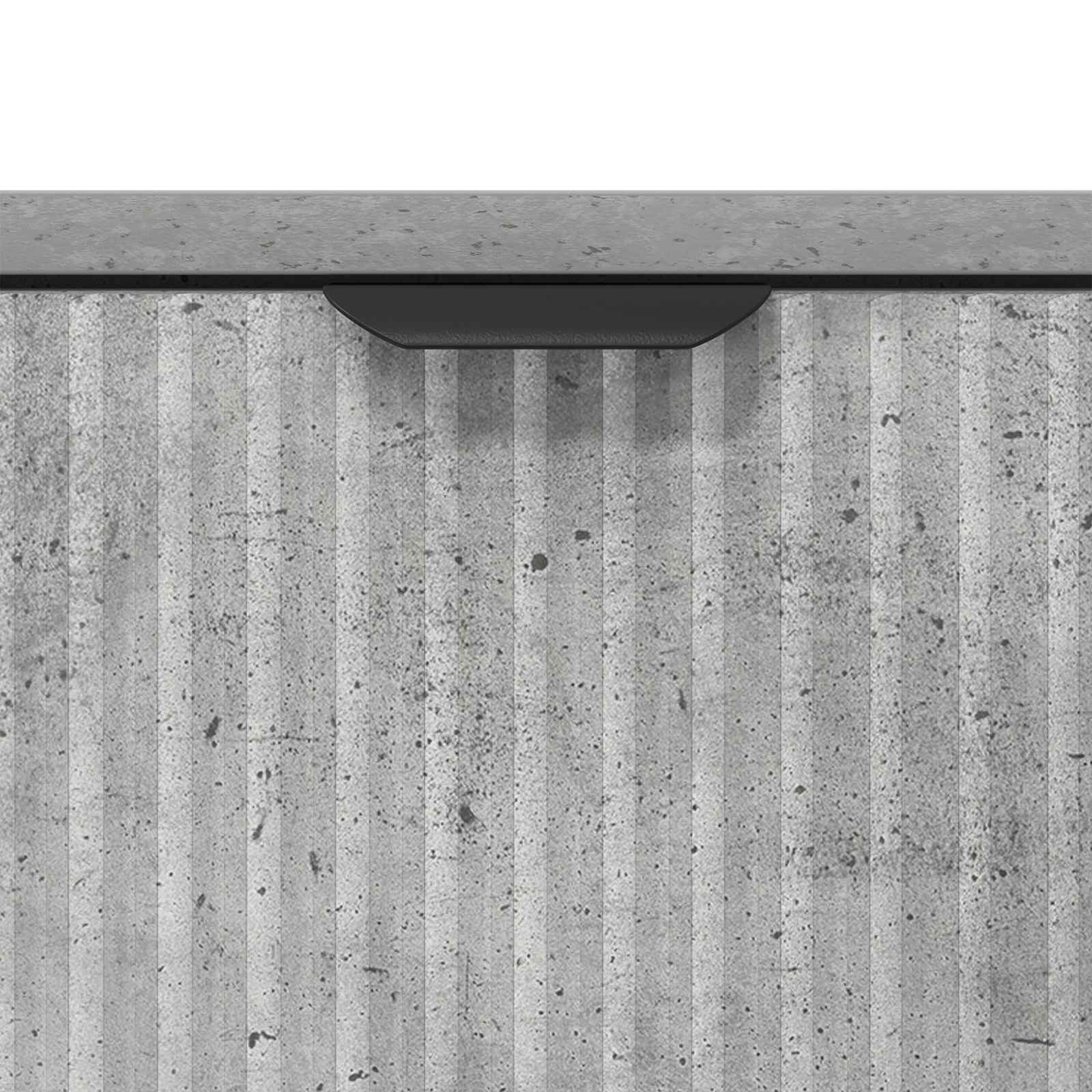 Mobile da Bagno Grigio cemento 39,5 x 36 x 88 cm | homemem39