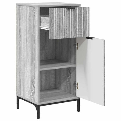 Mobile da Bagno con cassetto Grigio Sonoma 39,5 x 36 x 88 cm | homemem39
