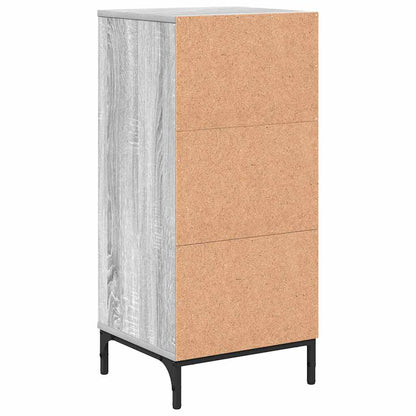 Mobile da Bagno con cassetto Grigio Sonoma 39,5 x 36 x 88 cm | homemem39