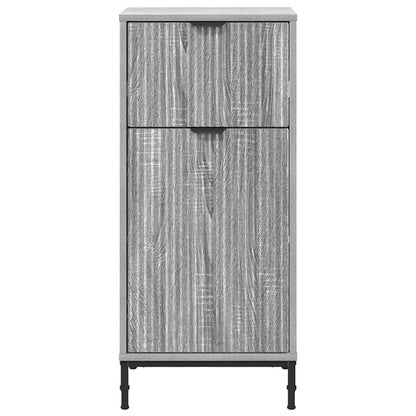 Mobile da Bagno con cassetto Grigio Sonoma 39,5 x 36 x 88 cm