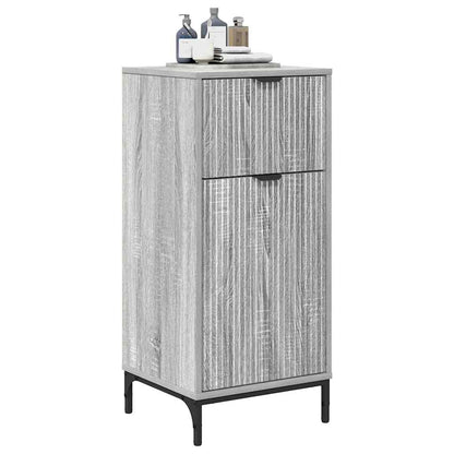 Mobile da Bagno con cassetto Grigio Sonoma 39,5 x 36 x 88 cm | homemem39