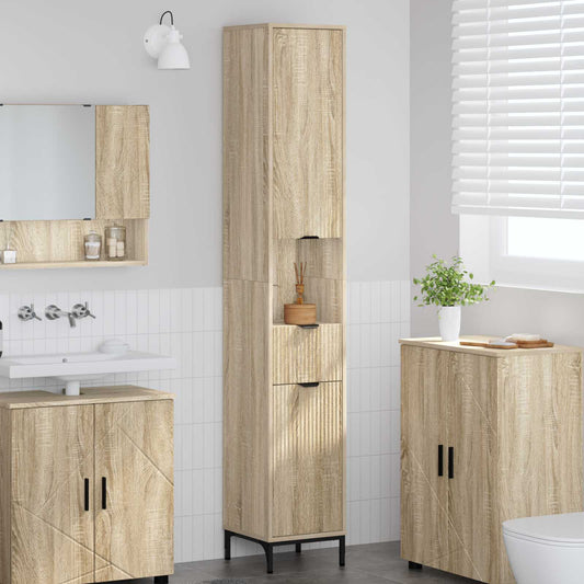 Mobile da Bagno Rovere Sonoma 31,5 x 33 x 190 cm | homemem39