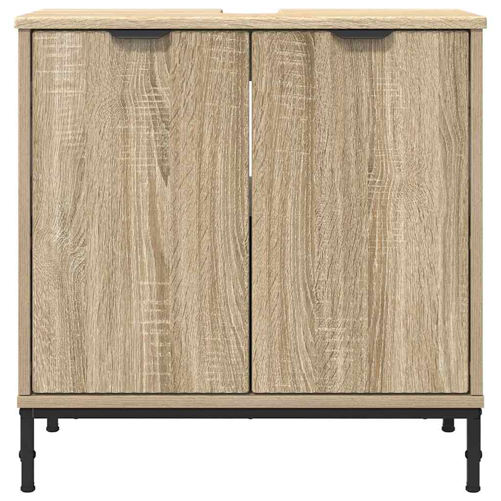 Armadio per Lavabo da Bagno Rovere Sonoma 60,5 x 33,5 x 61 cm