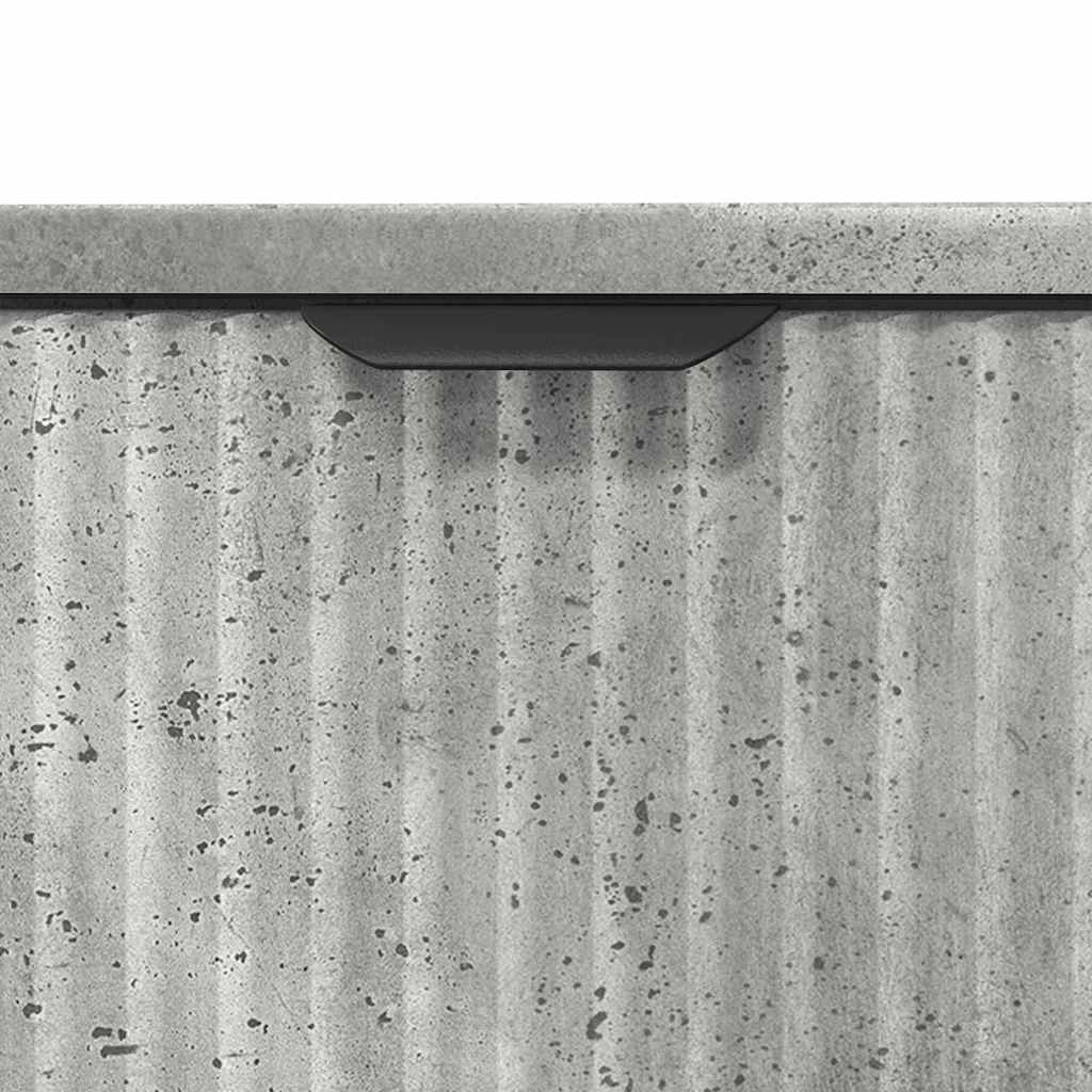 Armadio per Lavabo da Bagno Grigio cemento 60,5 x 33,5 x 61 cm | homemem39