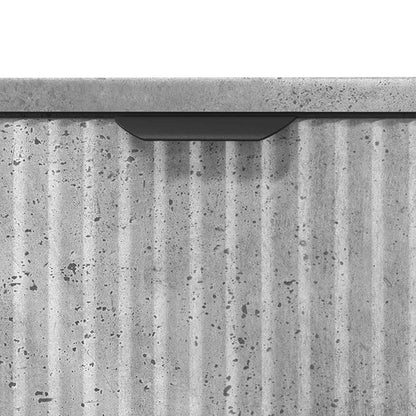 Armadio per Lavabo da Bagno Grigio cemento 60,5 x 33,5 x 61 cm