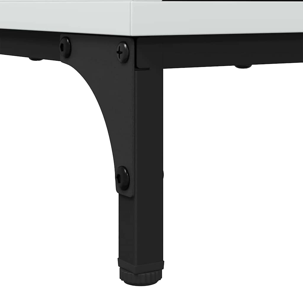 Armadio per Lavabo da Bagno Bianco lucido 60,5 x 33,5 x 61 cm | homemem39