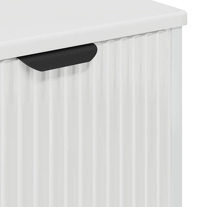 Armadio per Lavabo da Bagno Bianco lucido 60,5 x 33,5 x 61 cm