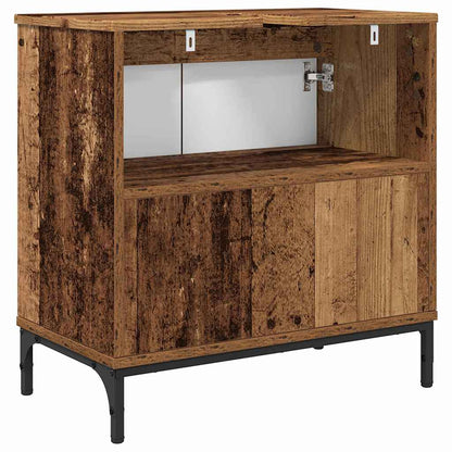 Armadio per Lavabo da Bagno Legno vecchio 60,5 x 33,5 x 61 cm | homemem39