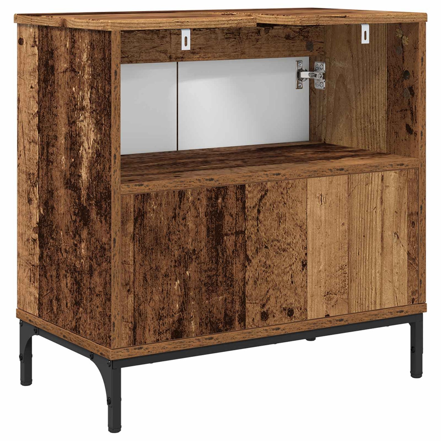 Armadio per Lavabo da Bagno Legno vecchio 60,5 x 33,5 x 61 cm