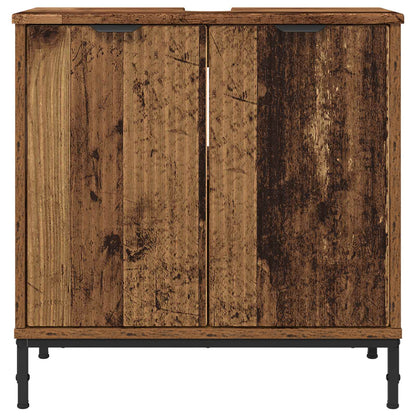 Armadio per Lavabo da Bagno Legno vecchio 60,5 x 33,5 x 61 cm