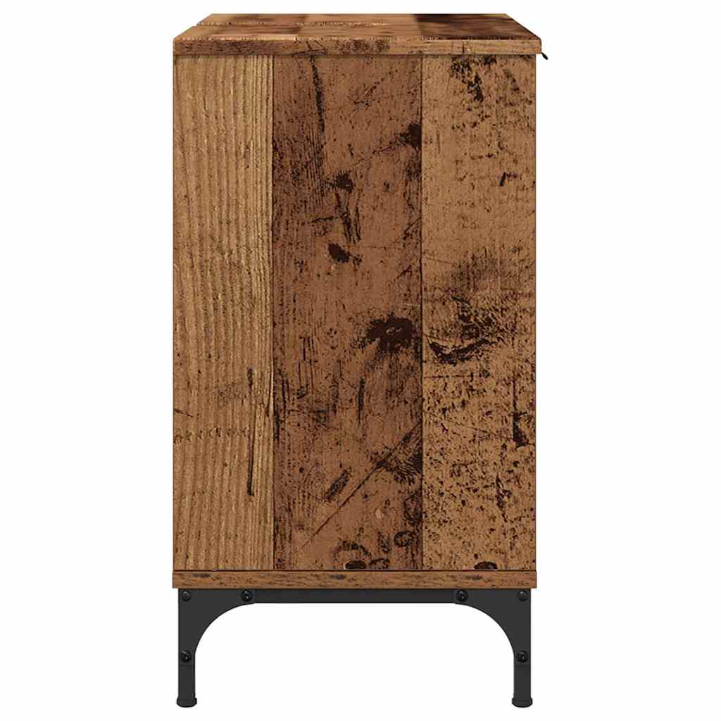 Armadio per Lavabo da Bagno Legno vecchio 60,5 x 33,5 x 61 cm | homemem39