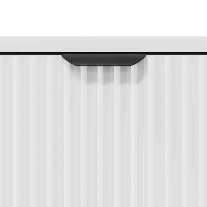 Credenza Bianco 69,5 x 33 x 82 cm Legno multistrato