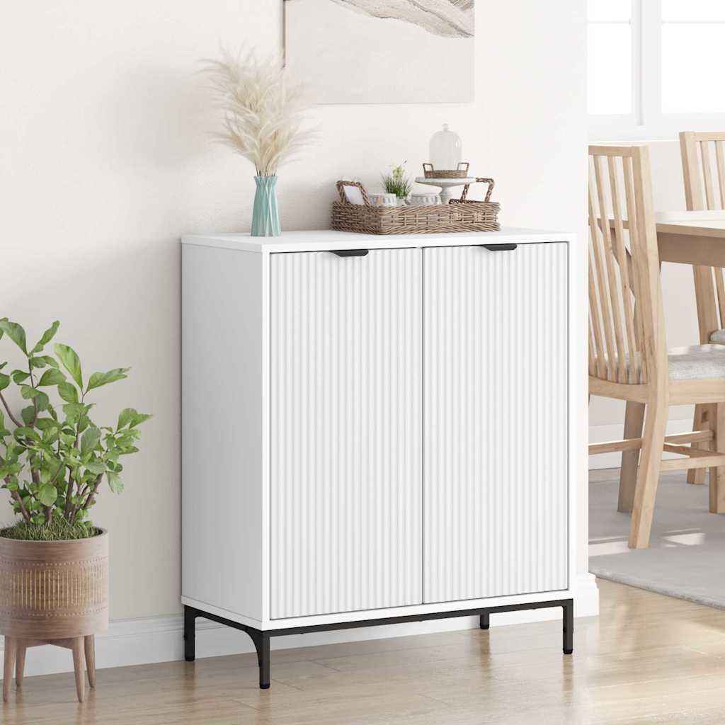 Credenza Bianco 69,5 x 33 x 82 cm Legno multistrato