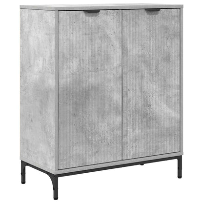 Credenza Grigio cemento 69,5 x 33 x 82 cm Legno ingegnerizzato | homemem39