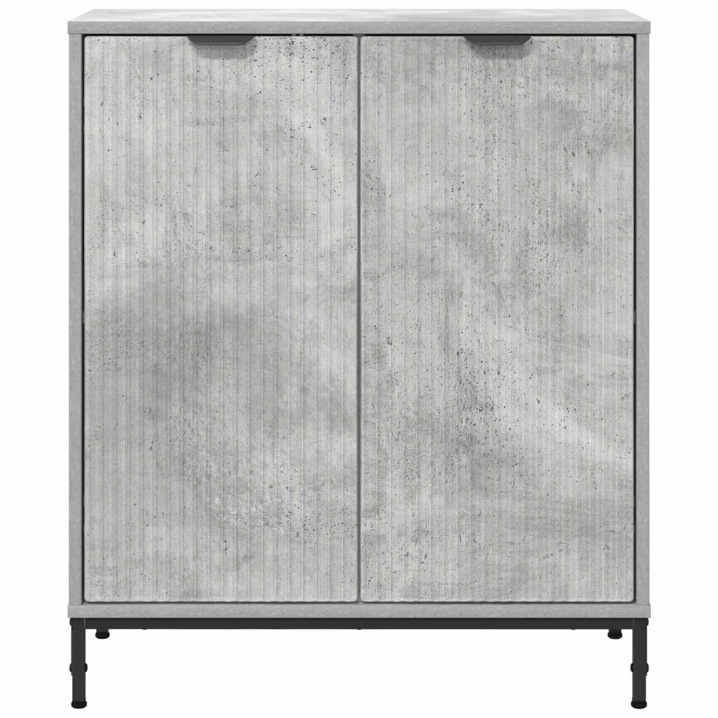 Credenza Grigio cemento 69,5 x 33 x 82 cm Legno ingegnerizzato | homemem39