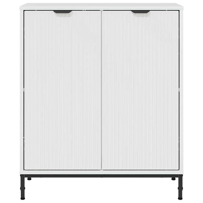 Credenza Bianco Lucido 69,5 x 33 x 82 cm Legno multistrato