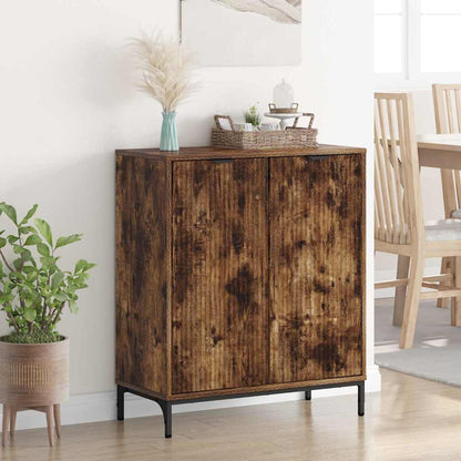 Credenza Rovere fumé 69,5 x 33 x 82 cm Legno multistrato