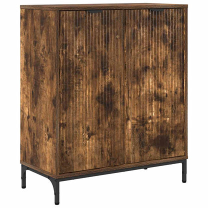 Credenza Rovere fumé 69,5 x 33 x 82 cm Legno multistrato