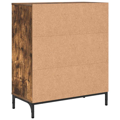 Credenza Rovere fumé 69,5 x 33 x 82 cm Legno multistrato