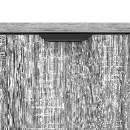 Credenza Grigio Sonoma 69,5 x 33 x 82 cm Legno multistrato
