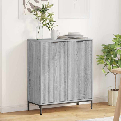 Credenza Grigio Sonoma 69,5 x 33 x 82 cm Legno multistrato