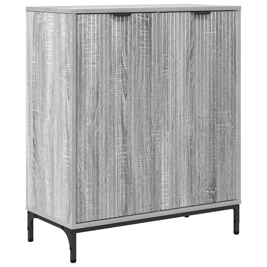 Credenza Grigio Sonoma 69,5 x 33 x 82 cm Legno multistrato