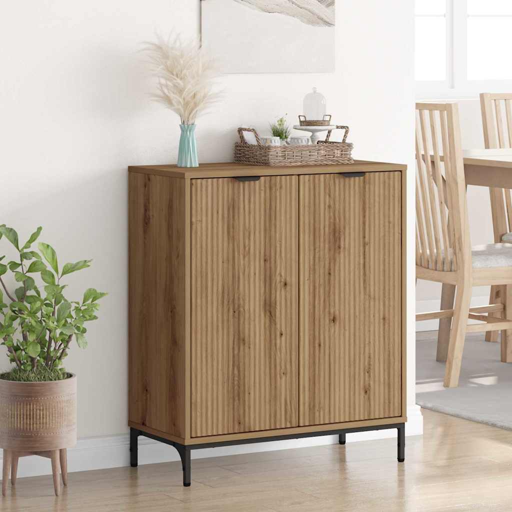 Credenza Rovere artigianale 69,5 x 33 x 82 cm Legno multistrato