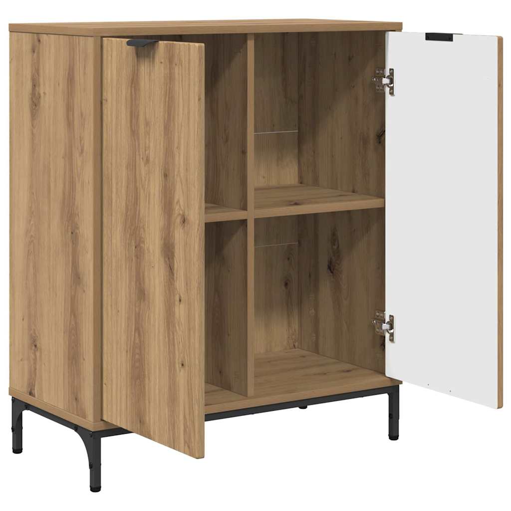 Credenza Rovere artigianale 69,5 x 33 x 82 cm Legno multistrato