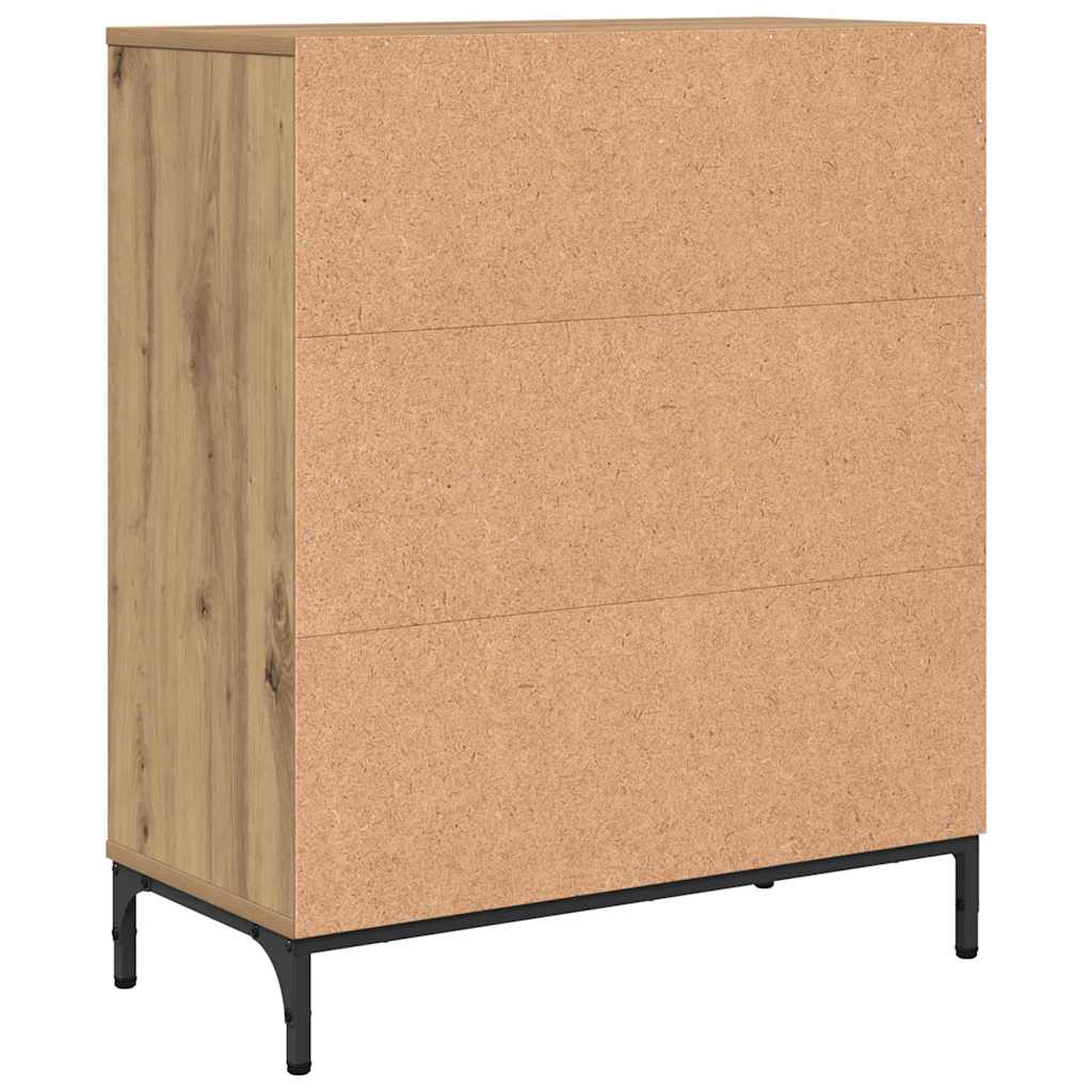 Credenza Rovere artigianale 69,5 x 33 x 82 cm Legno multistrato