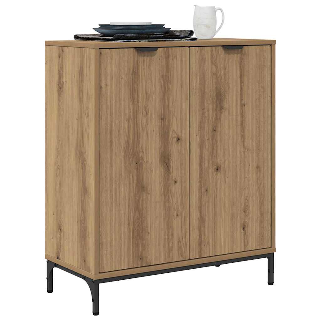 Credenza Rovere artigianale 69,5 x 33 x 82 cm Legno multistrato