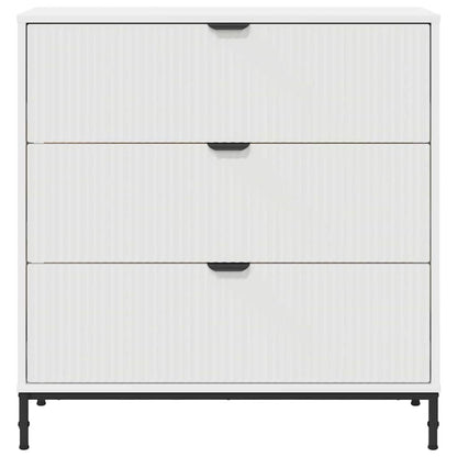Credenza Bianco 79,5 x 33 x 82 cm Legno multistrato