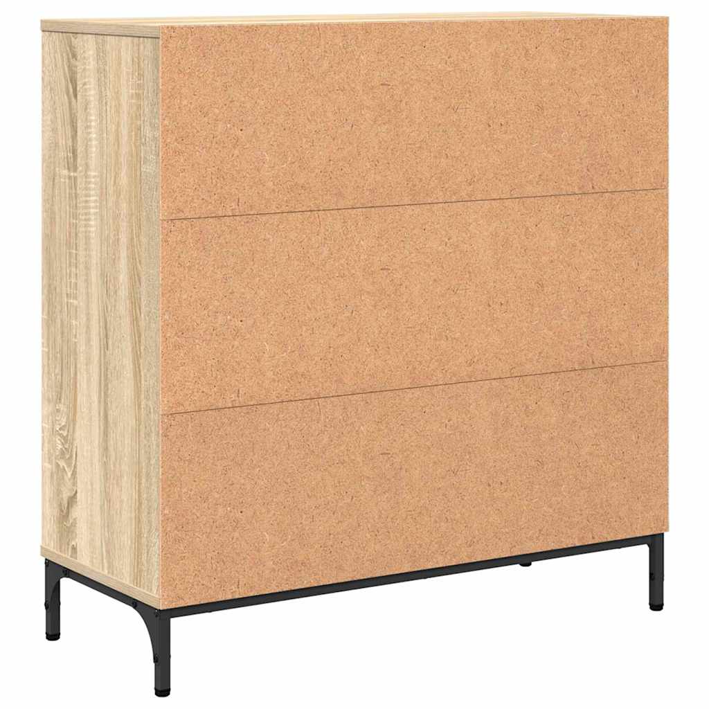 Credenza Rovere Sonoma 79,5 x 33 x 82 cm Legno multistrato