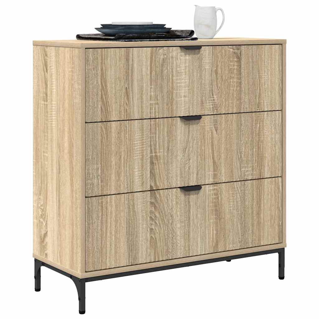 Credenza Rovere Sonoma 79,5 x 33 x 82 cm Legno multistrato