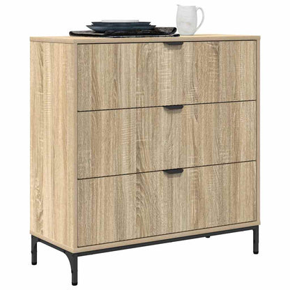 Credenza Rovere Sonoma 79,5 x 33 x 82 cm Legno multistrato