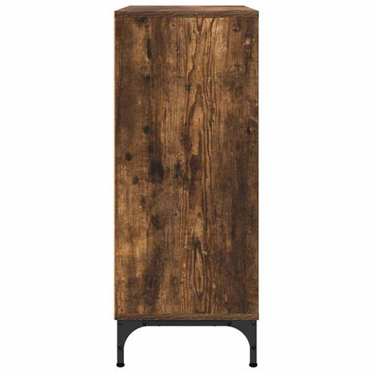 Credenza Rovere fumé 79,5 x 33 x 82 cm Legno multistrato