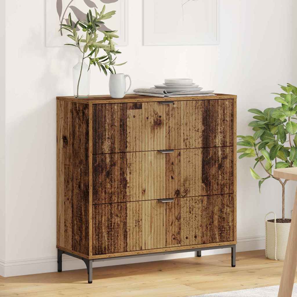 Credenza Legno vecchio 79,5 x 33 x 82 cm Legno multistrato