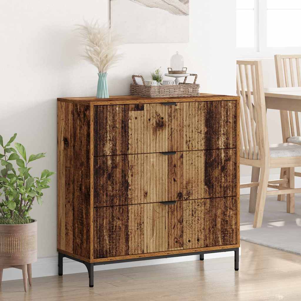 Credenza Legno vecchio 79,5 x 33 x 82 cm Legno multistrato