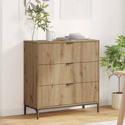 Credenza Rovere artigianale 79,5 x 33 x 82 cm Legno multistrato