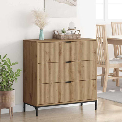 Credenza Rovere artigianale 79,5 x 33 x 82 cm Legno multistrato