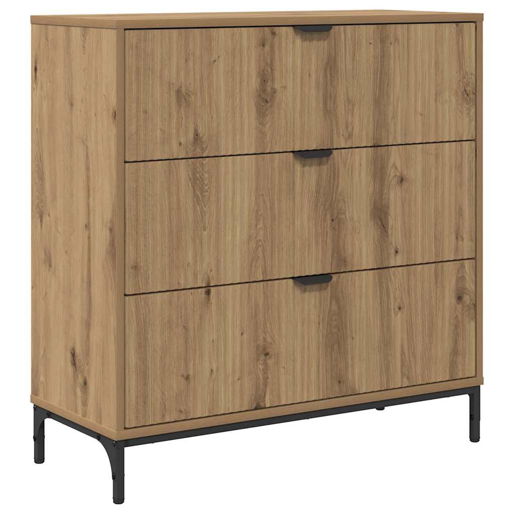 Credenza Rovere artigianale 79,5 x 33 x 82 cm Legno multistrato
